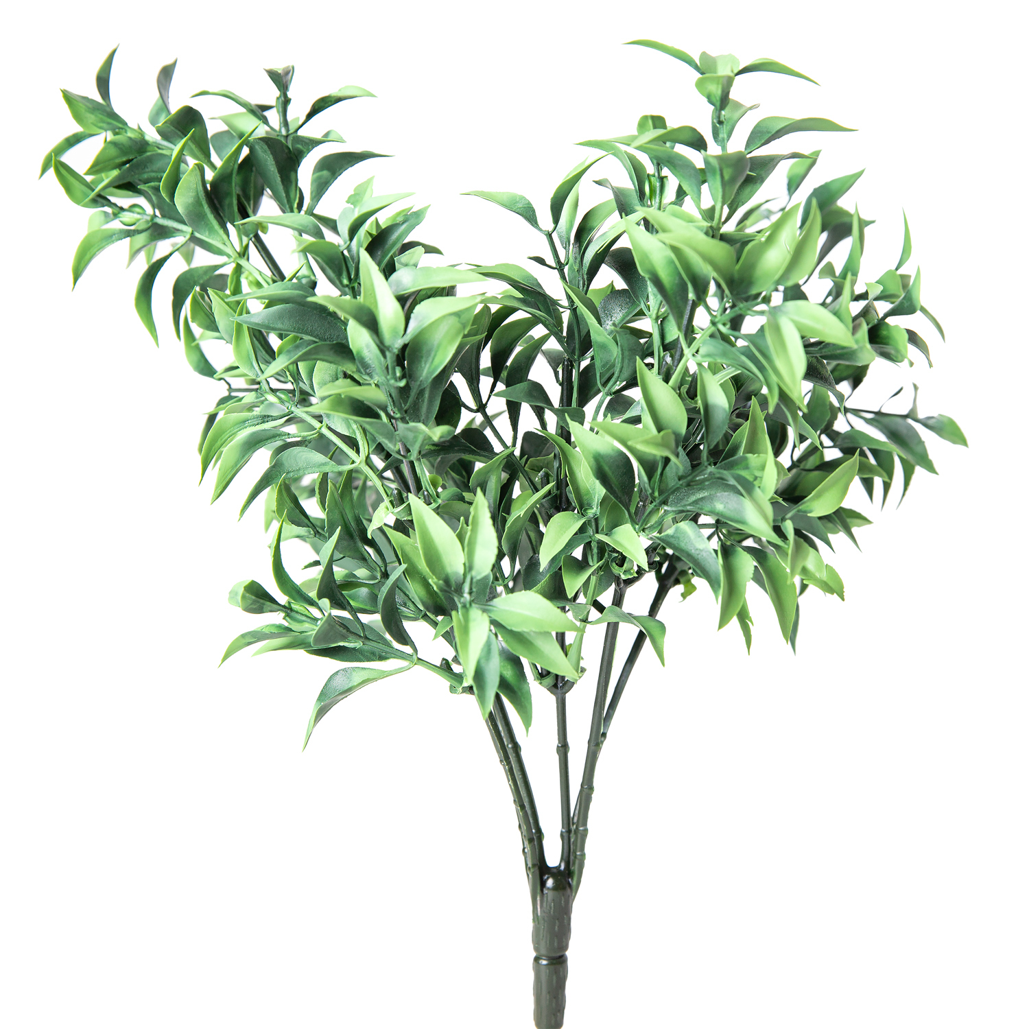 Yapay Çay Bitkisi Yeşil 35 Cm. UV Korumalı - Dış Mekan Uyumlu 