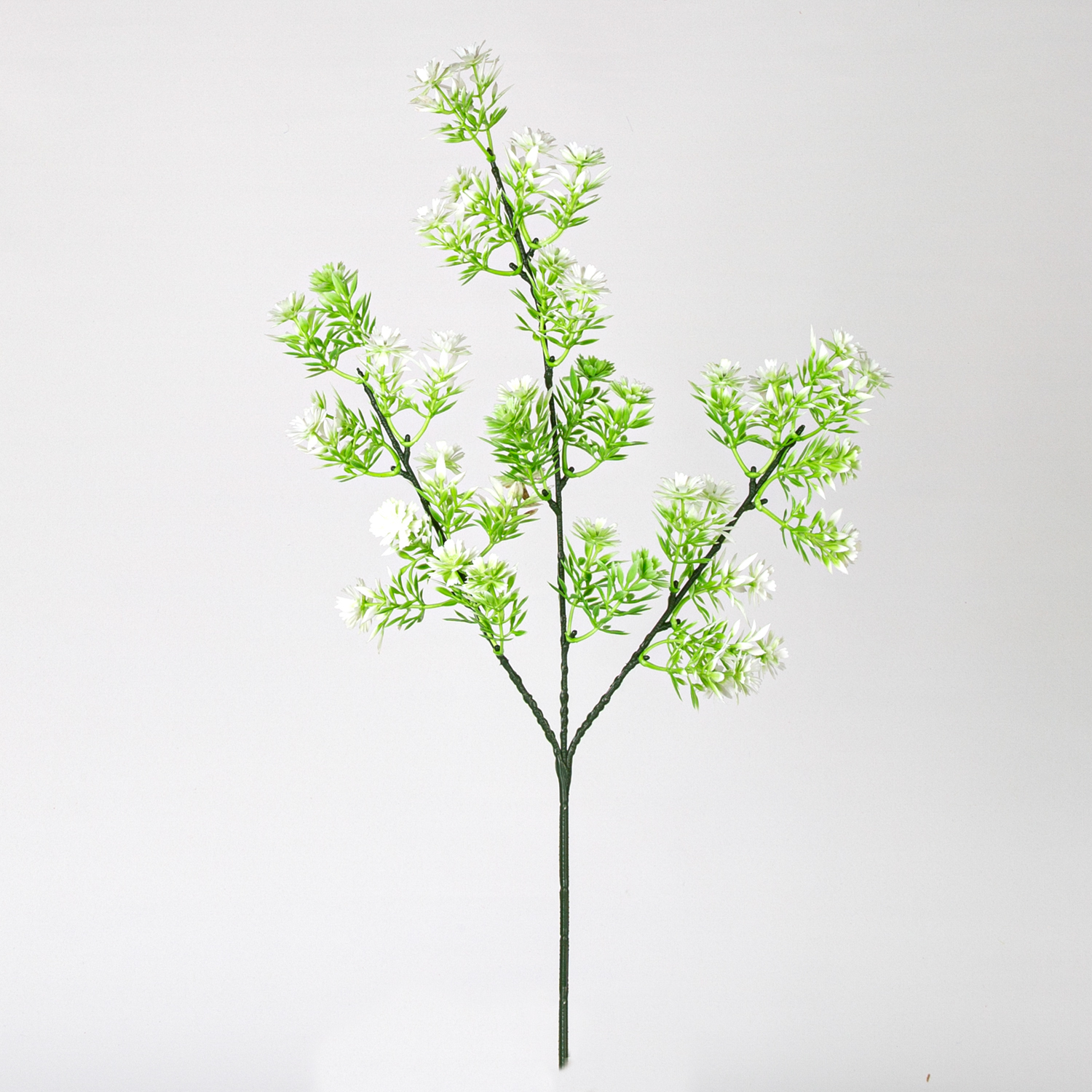 Yapay Çiçekli Bitki Beyaz 60 Cm. UV Korumalı - Dış Mekan Uyumlu