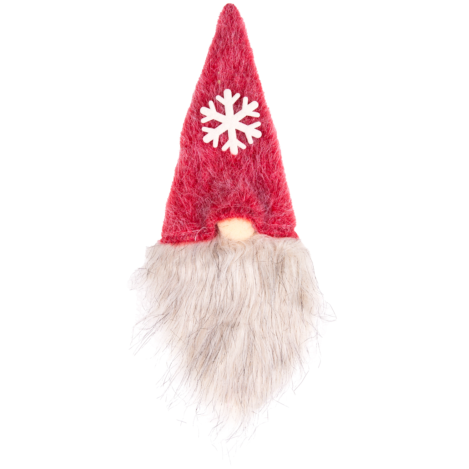 Yılbaşı Süsü Noel Baba Figürü İçeçek Başlığı Kırmızı 12x34 Cm. - Herdekora