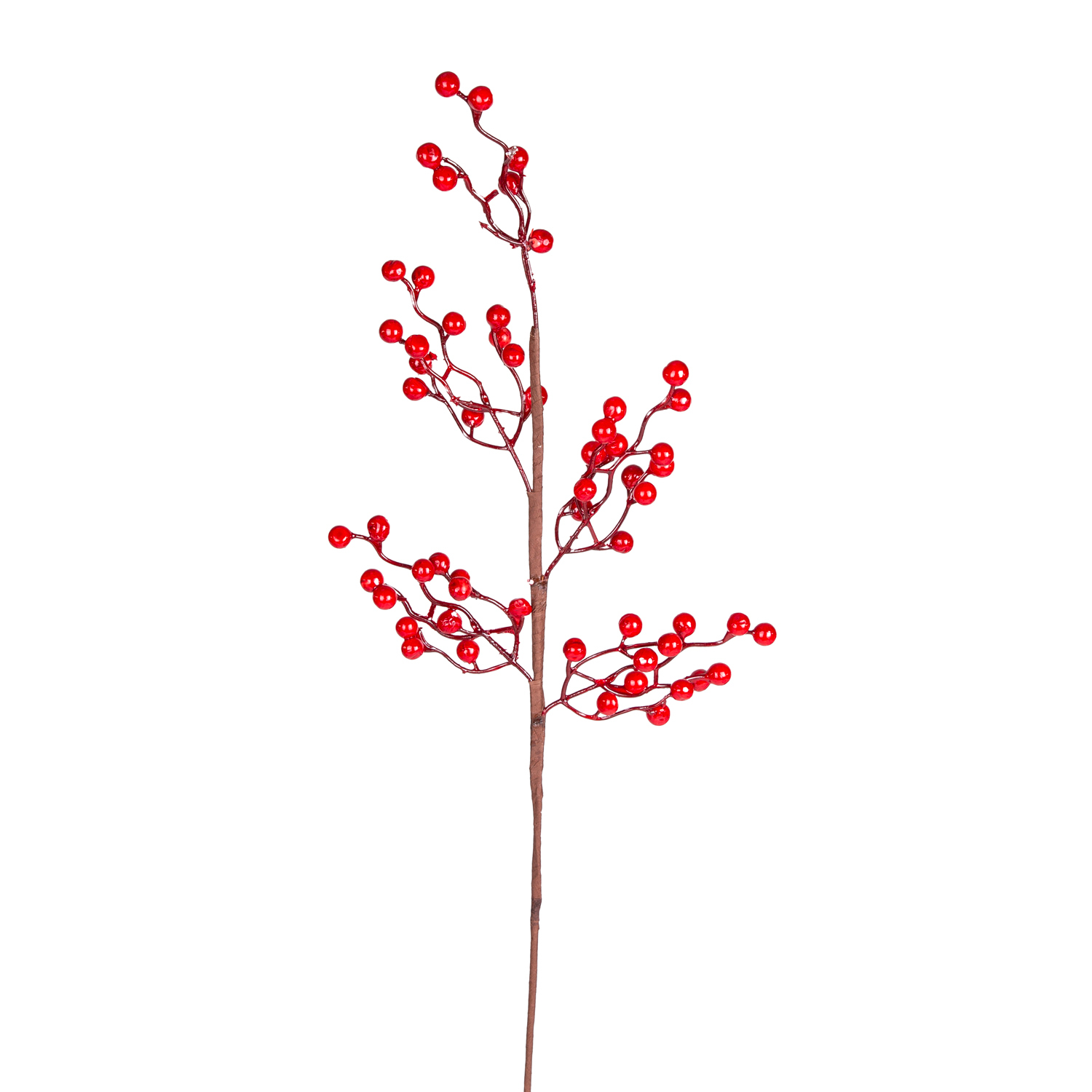 Yılbaşı Çiçeği Pike Berry Kokina Kırmızı 75 Cm. - Herdekora