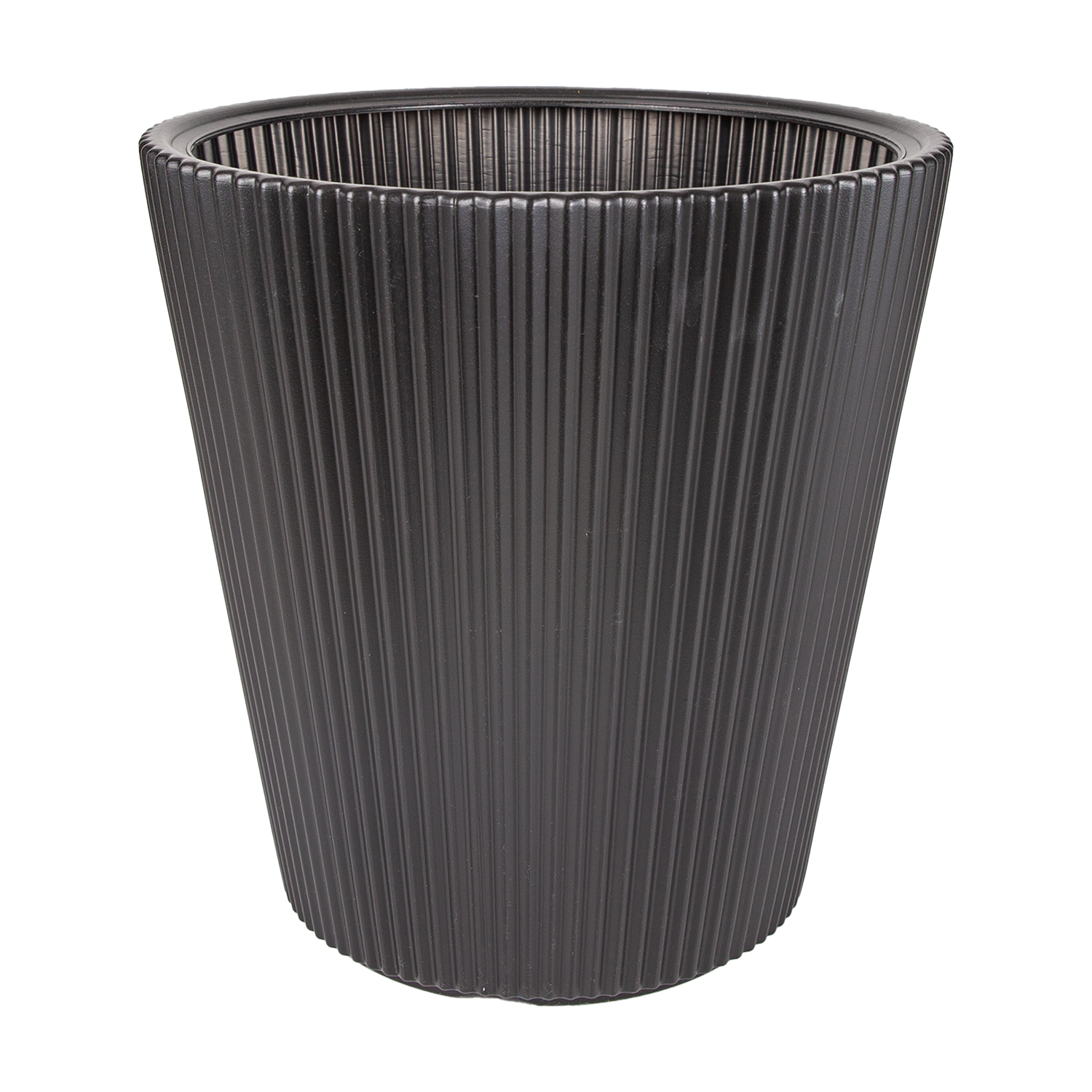Saksı Konik Antrasit 37x36 Cm - Herdekora