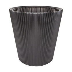 Saksı Konik Antrasit 37x36 Cm - Herdekora