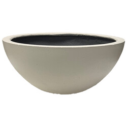 Beton Saksı Bonzai Beyaz 41x17,5 Cm. - Herdekora